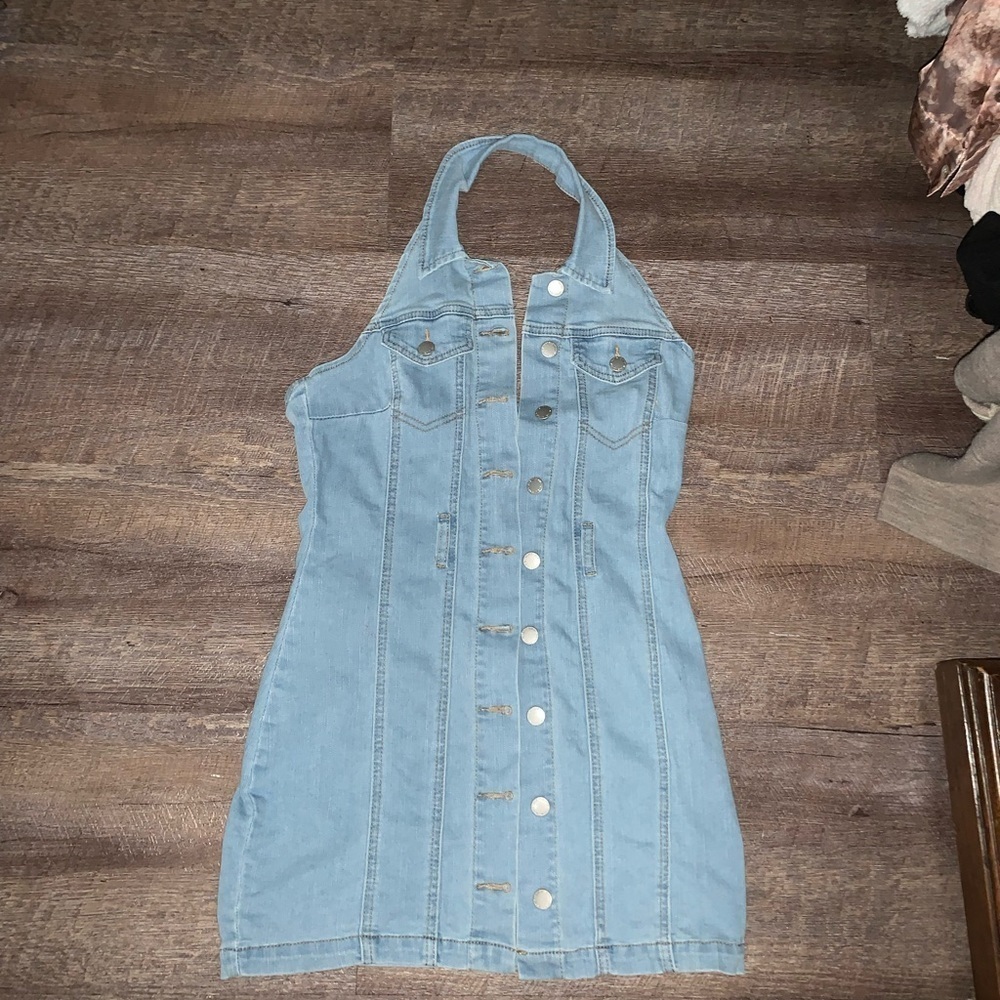 Shien denim dress